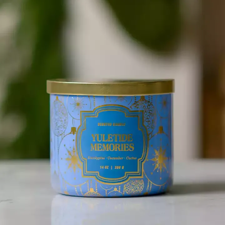 Yuletide Memories Triple Wick Jar Candle