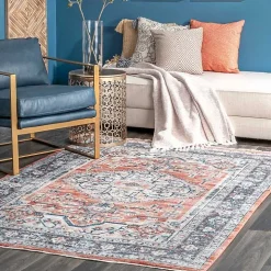 Zara Medallion Area Rug, 5x7
